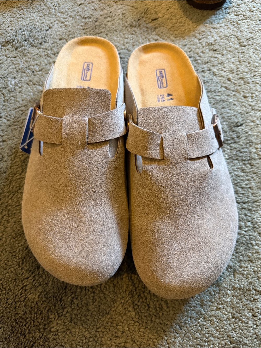 Birkenstock Boston Soft Footbed Taupe
